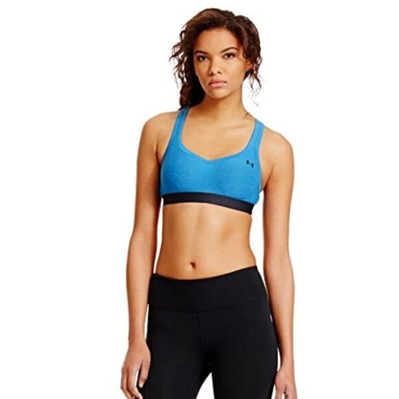 Under Armour Get Set Go Sports Bra-36-A Electric Blue - Picture 1 of 8